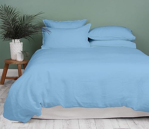 Miniatura 39 de Funda de edredón California King de 1 pieza de 1000 hilos, 100% algodón egipcio, funda de colcha de fibra larga, tamaño King, suave y sedoso, Marfil