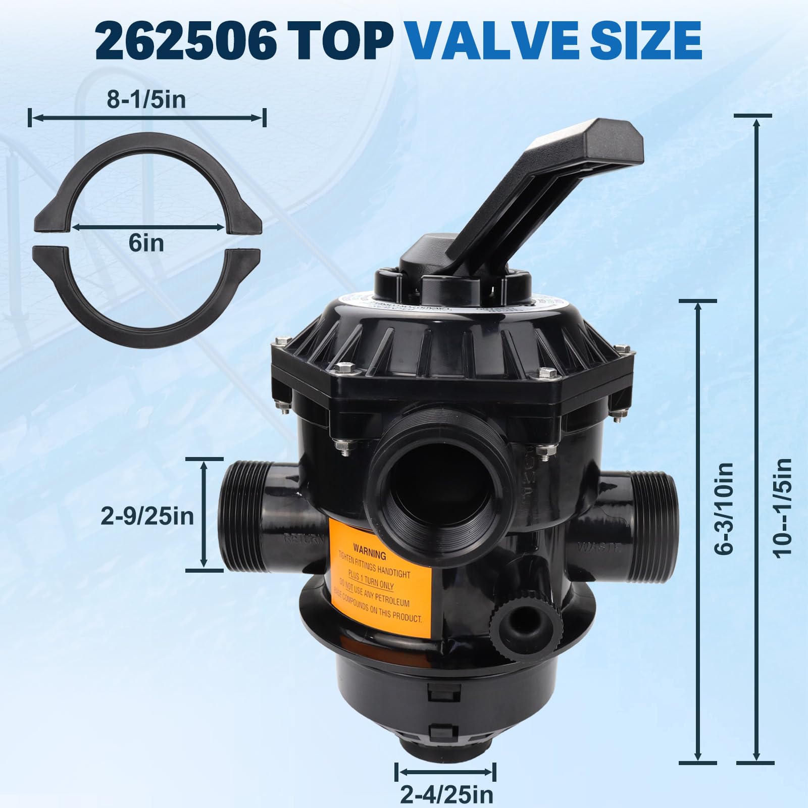 ドロシー様 Amazon.com: E-cowlboy 262506 1-1/2-Inch 6-Way Clamp Style