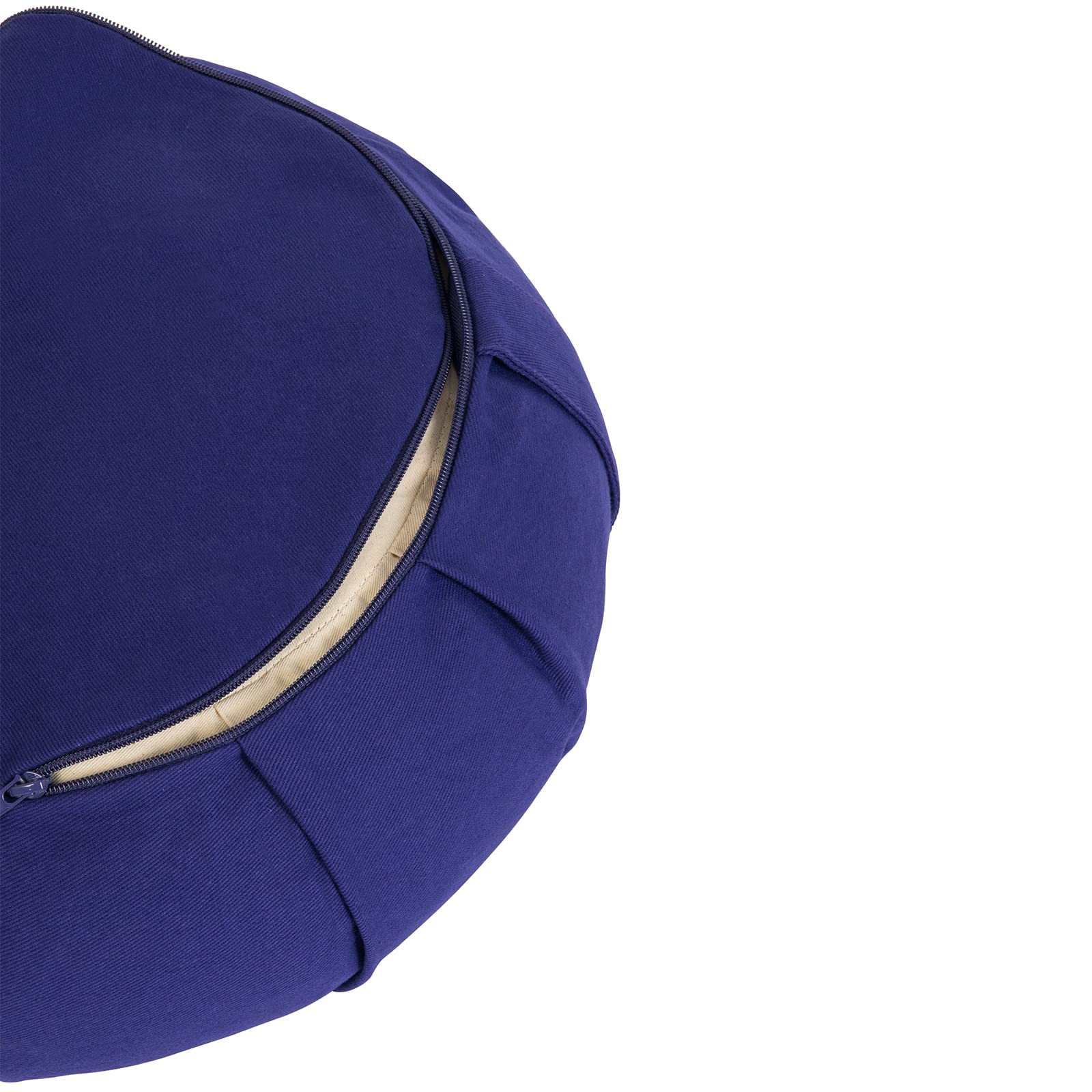 Yoga Studio ZAF/CRES/Purp/Lot/YS, Cuscino Meditazione Zafu Mezzaluna Di Grano Saraceno Foglia Di Loto Viola Unisex Adulto Standard