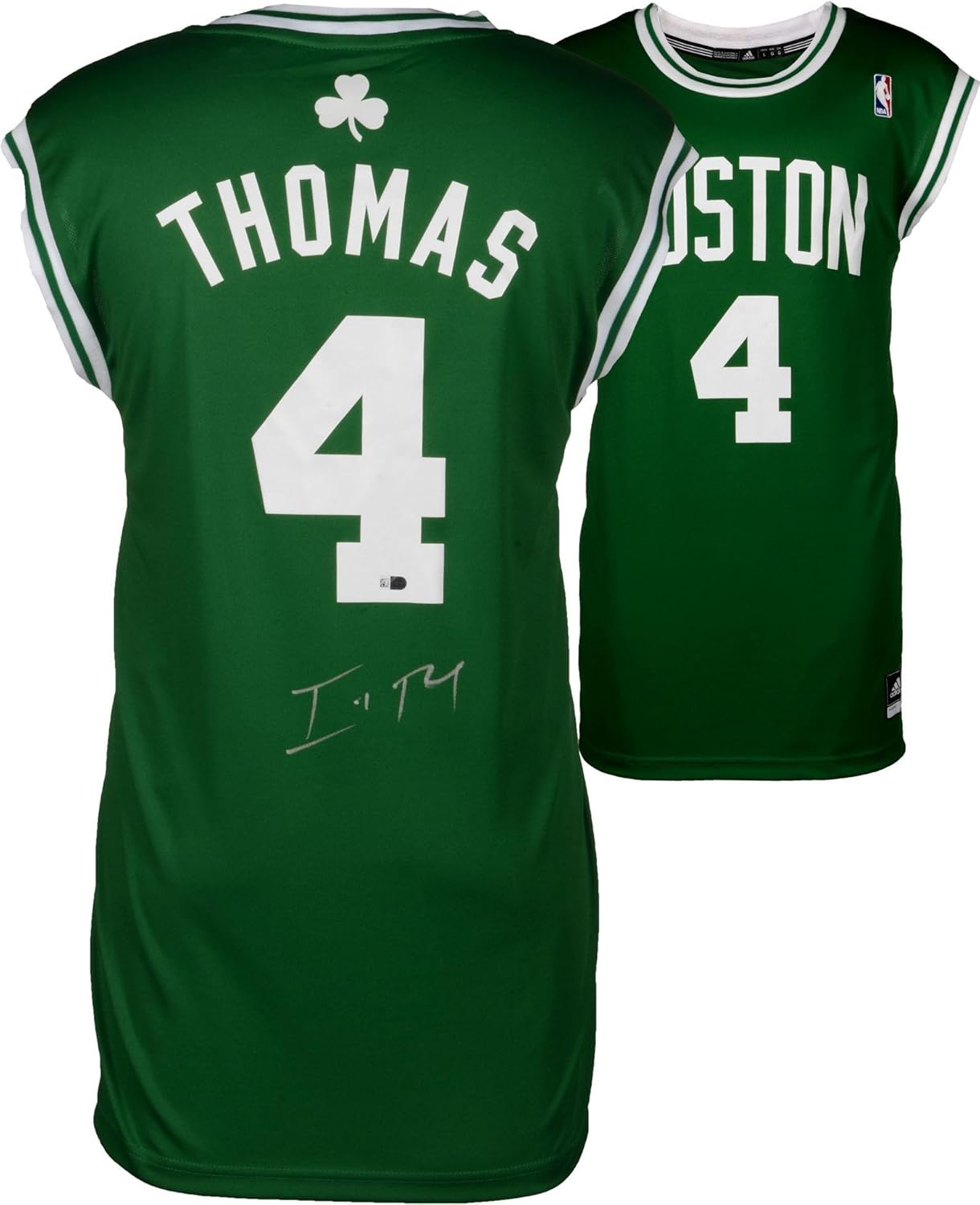 Isaiah Thomas Boston Celtics Autographed Green Replica Jersey ...