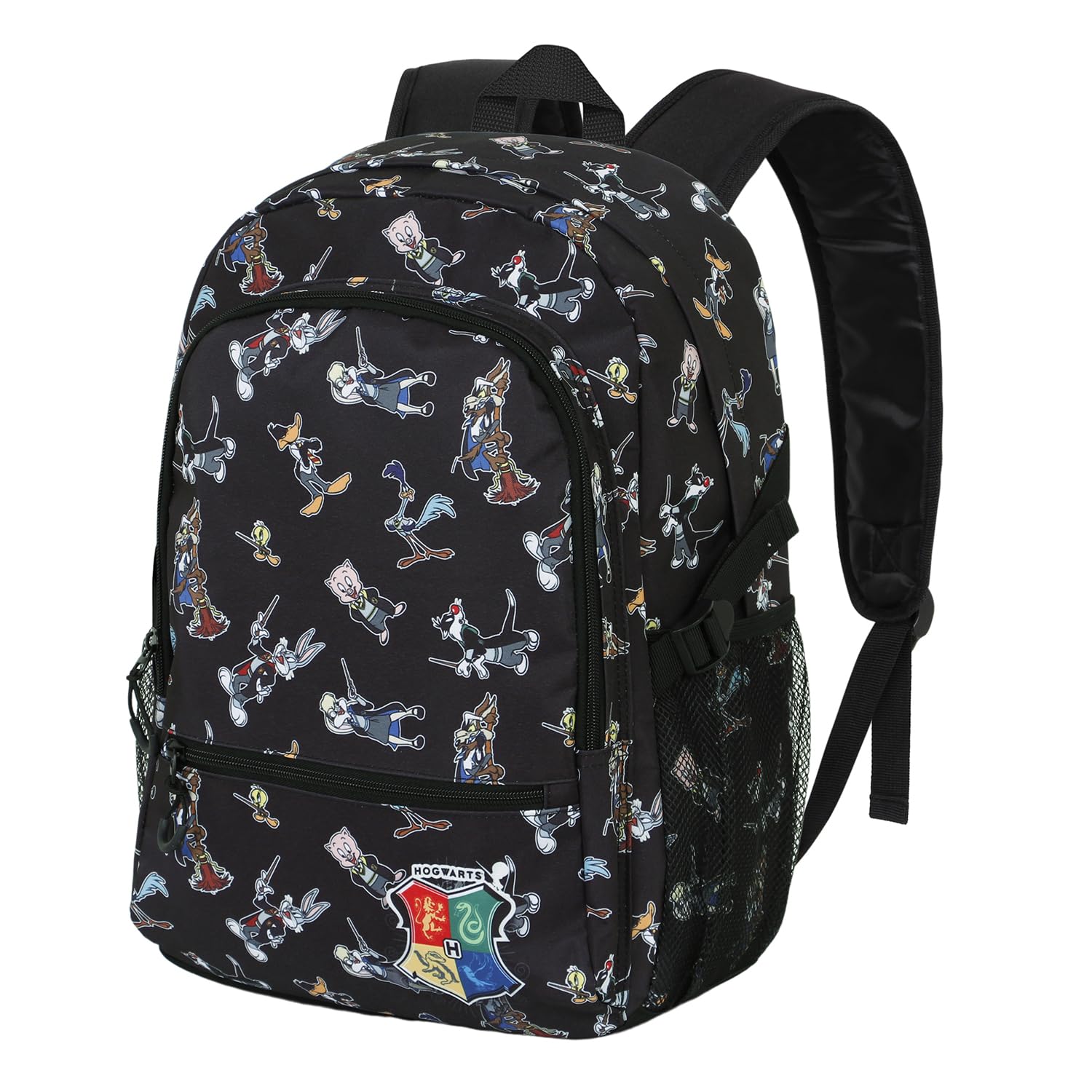 Looney Tunes Harry Tunes-Sac à dos Fight FAN 2.0, Noir