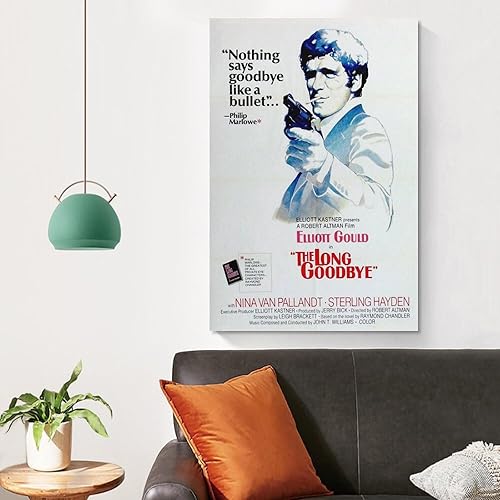 Miniatura 4 de The Long Goodbye pósteres de películas retro de los años 70, impresión de imagen vintage de los años 70, póster, pintura, lienzo, pósteres de obras