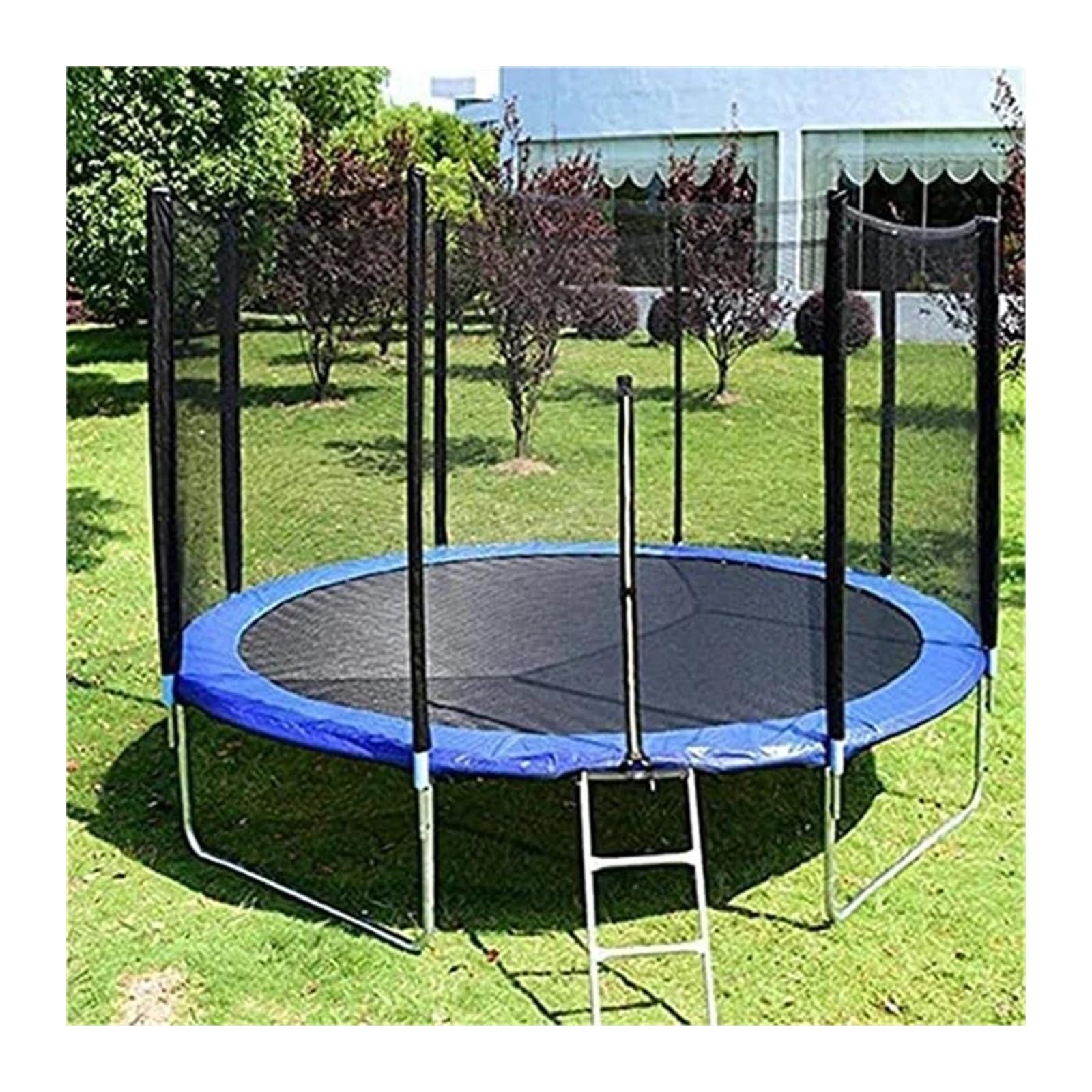 Colchoneta Recambio Exterior Trampolín Estera De Protección Para Trampolín De 6/8/10 Pies, Almohadilla De Seguridad Para Trampolín, Accesorios Deportivos Redondos Resistentes Al Agua Para El Hogar