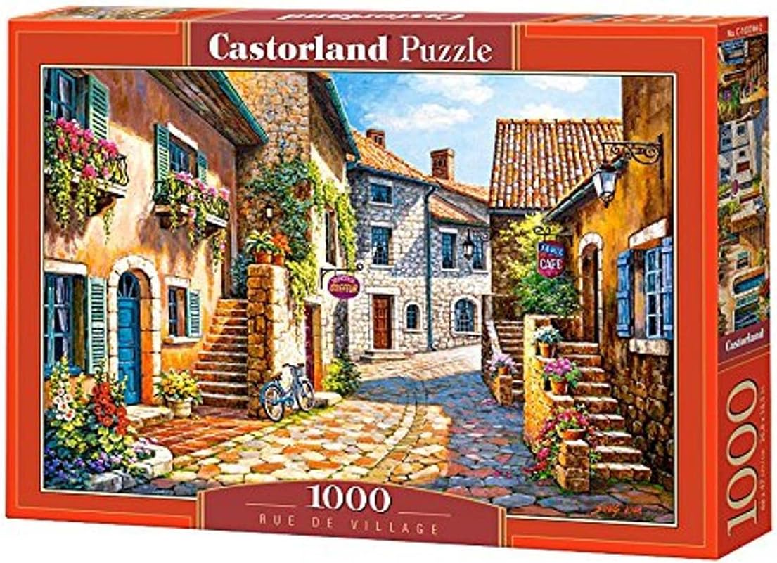 CastorlandC-103744 "Rue de Village" Jigsaw Puzzle