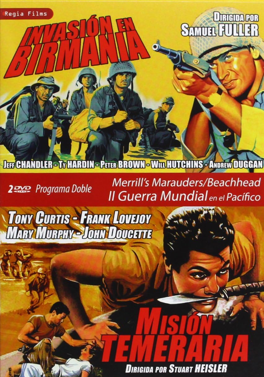 Invasion En Birmania (1962) Merrill's Marauders / Misión Temeraria (1954) Beachhead (2 Dvds) (Import)