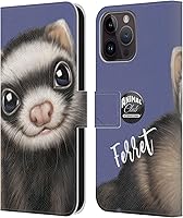 Vista 158 de Head Case Designs Funda de piel con licencia oficial de Animal Club International Bat Faces compatible con Apple iPhone 7 Plus/iPhone 8 Plus