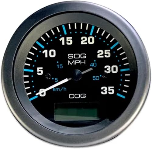 Sierra International 781-684-035P - Velocímetro GPS de 35 MPH resistente a los arañazos, 3 pulgadas