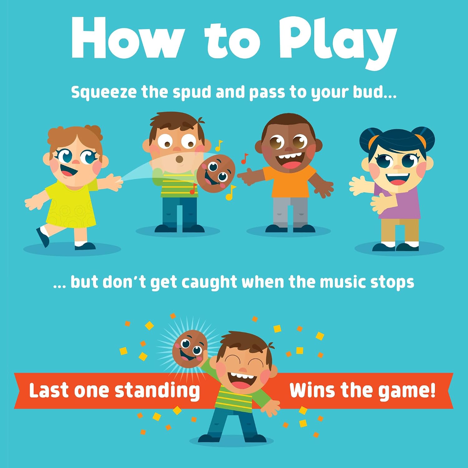 Chuckle Roar Potato Toss Game Potato