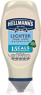 Lighter than Light Mayonnaise made with free-range eggs light mayo for sandwiches, wraps, and salads 430 ml