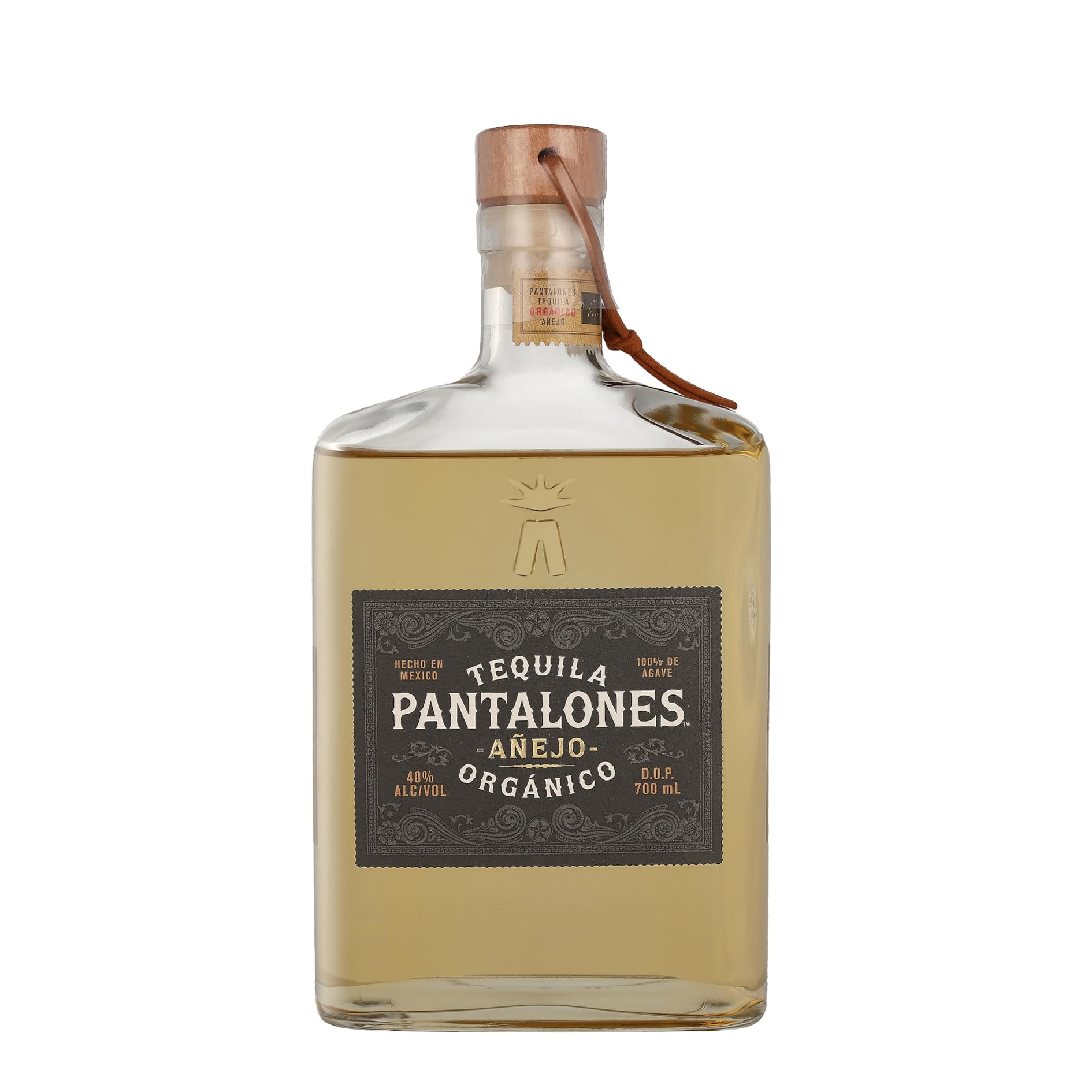 Pantalones Tequila Blanco Orgánico | 100% Blue Weber Agave | Bio Tequila von Matthew McConaughey | Glutenfrei | 700ml | 40% Vol. | Mexico