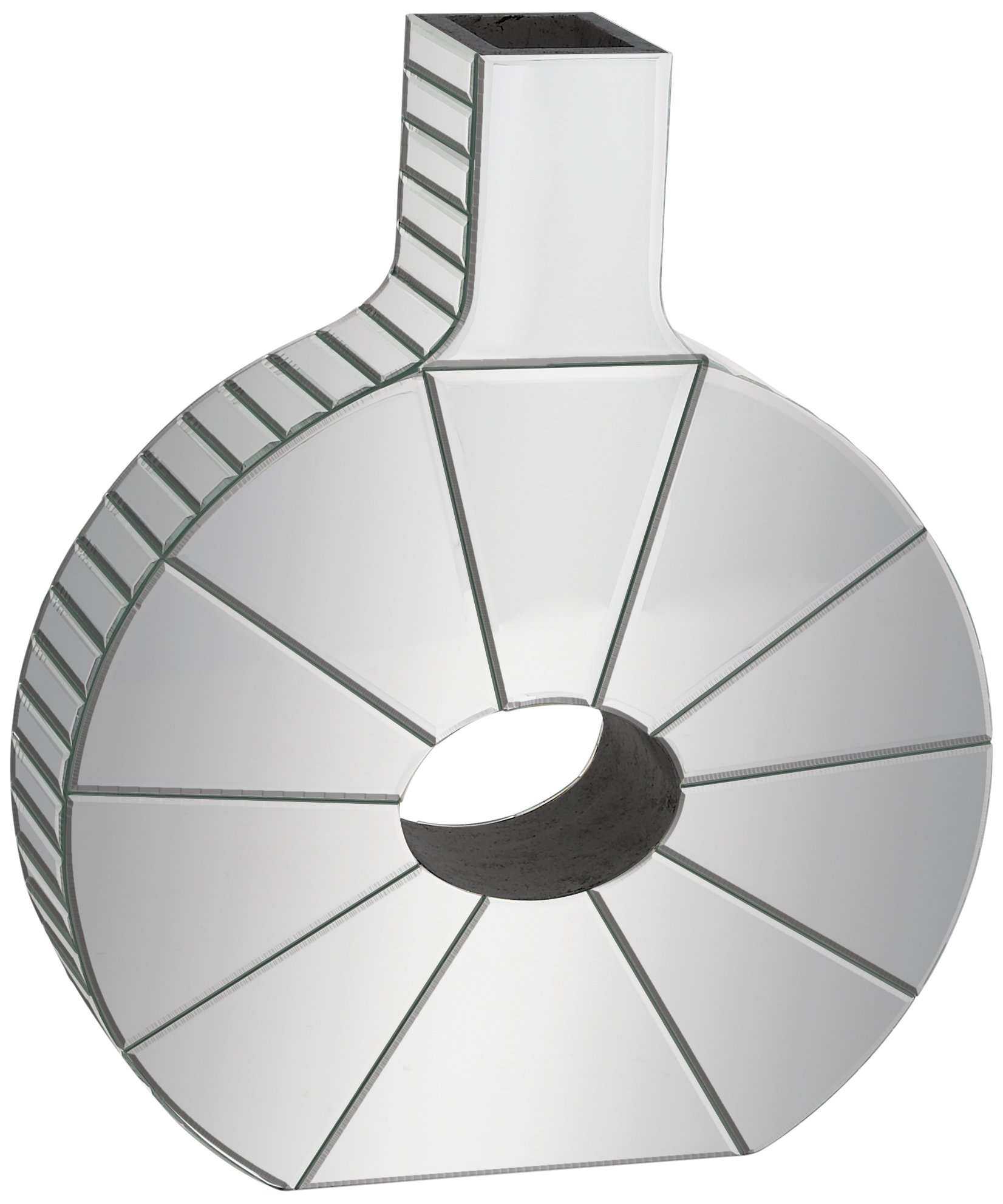 Vase bois miroir Deco 79 pour briser la monotonie d'un salon