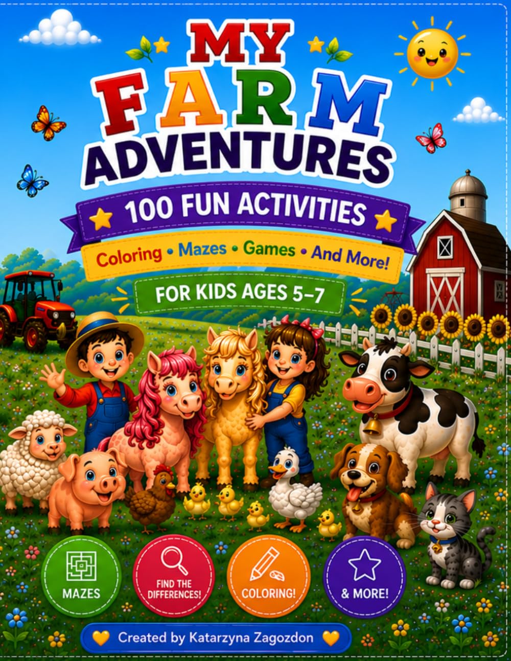 My Farm Adventures: Fun Learning Activities