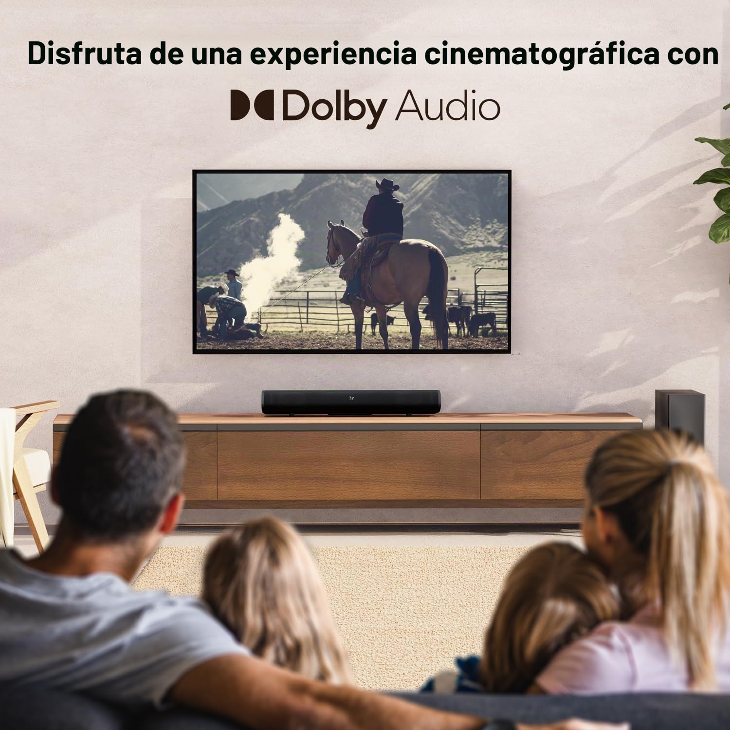Creative Stage Pro - Barra de Sonido 2.1 con Dolby Audio, HDMI, Bluetooth 5.3, Audio USB, para TV, PC y móvil