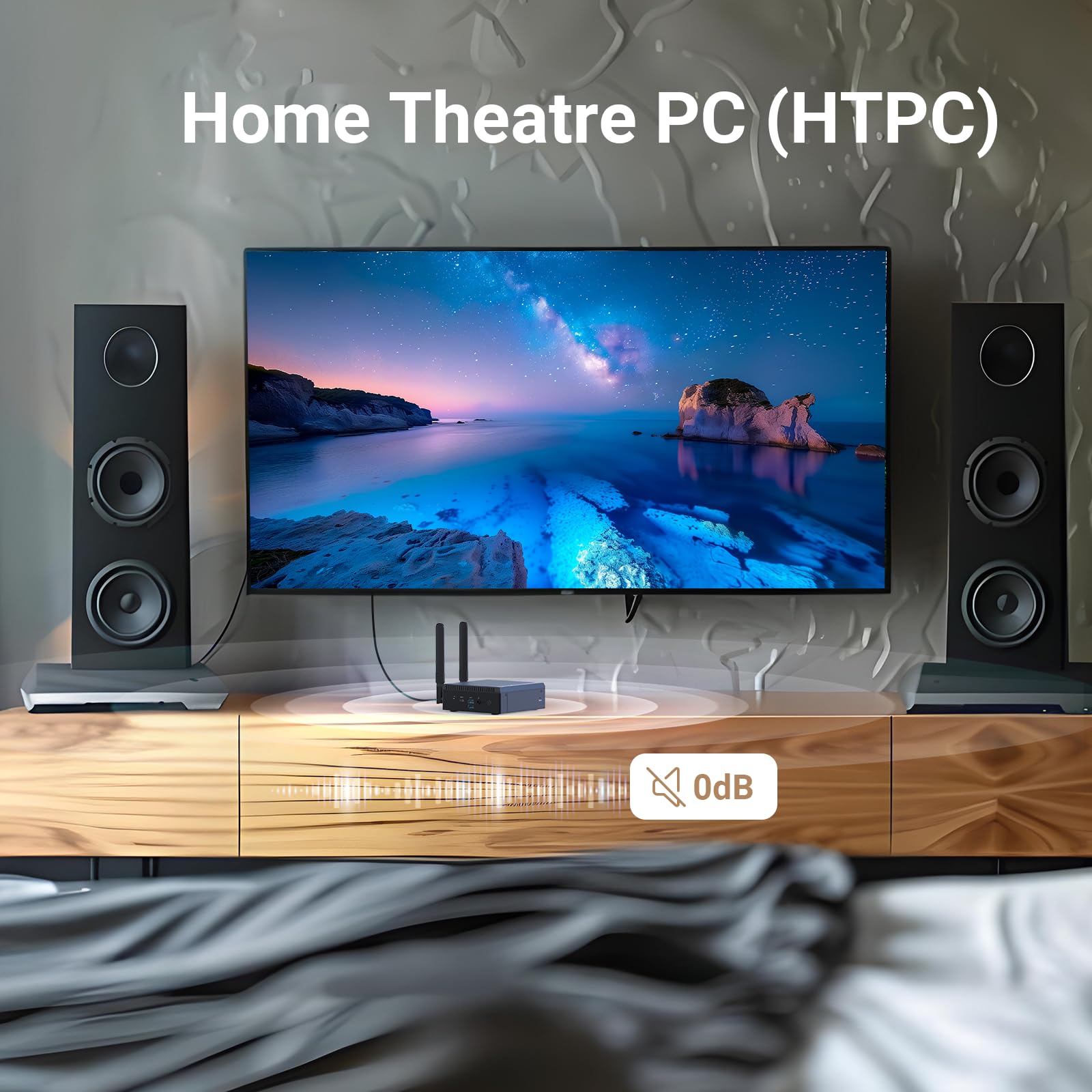 MINIX Fanless PC Windows 11 Pro, Intel i3-N350, Neo Z350-0dB 16GB DDR4 512GB M.2 PCIe Gen3 x 4 SSD Micro Desktop Computer, 4K Dual Display/2.5G LAN, for Business Gamer Home Office Multi-Tasking