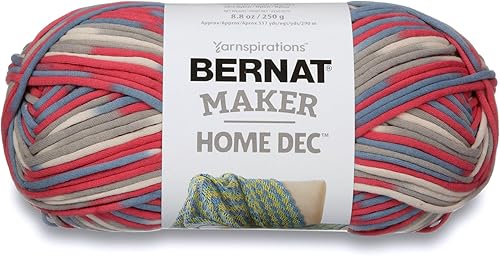 Miniatura 2 de Bindertek Bernat Maker Home Dec Nautical Varg - Ovillo de lana náutica, 2 unidades de 8.8 onzas, algodón, 5 voluminosos, 317 yardas,