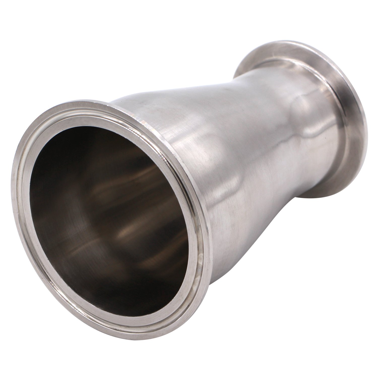 Sanitary Fitting Reducer Fitting SUS304 Tri Clamp Ferrule Style 6 Tube Od To 4 Tube Od Sanitary Fitting Reducer Fitting SUS304 Tri Clamp Ferrule Style 6 Tube Od To 4 Tube Od
