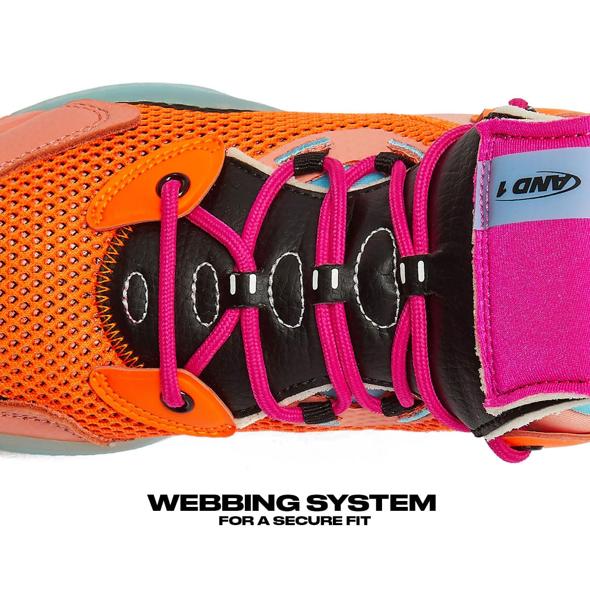 AND1 Zapatos de baloncesto para niñas y niños, tenis de caña alta, talla 1 a 7, zapatos de baloncesto para niños