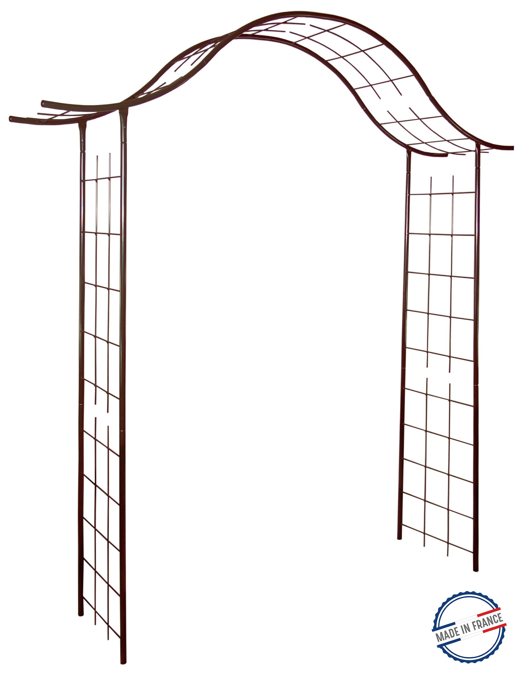 Louis Moulin 3256 Garden Arch Gate Metal Aged Iron 200 x 250 cm