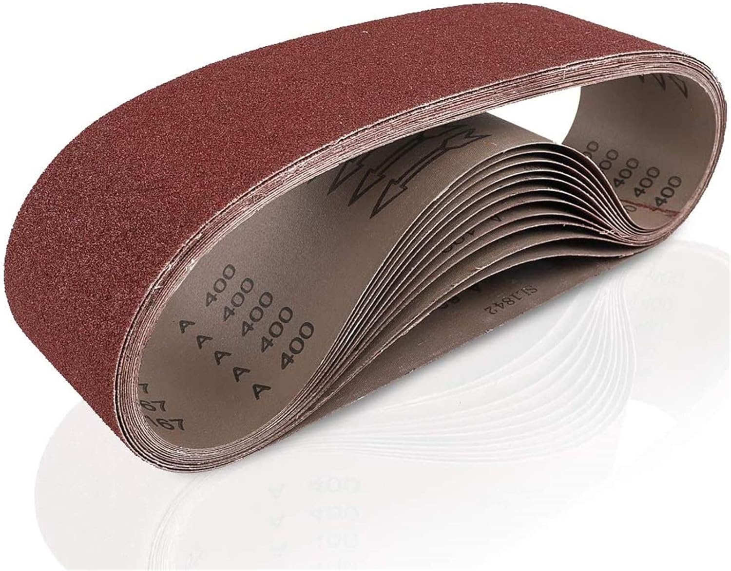 Coceca Sanding Belts 4x36 Inch (2 of 60 80 120 180 240 400 Grits Each