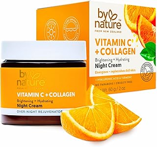 By Nature Crema facial de noche - Vitamina C ...