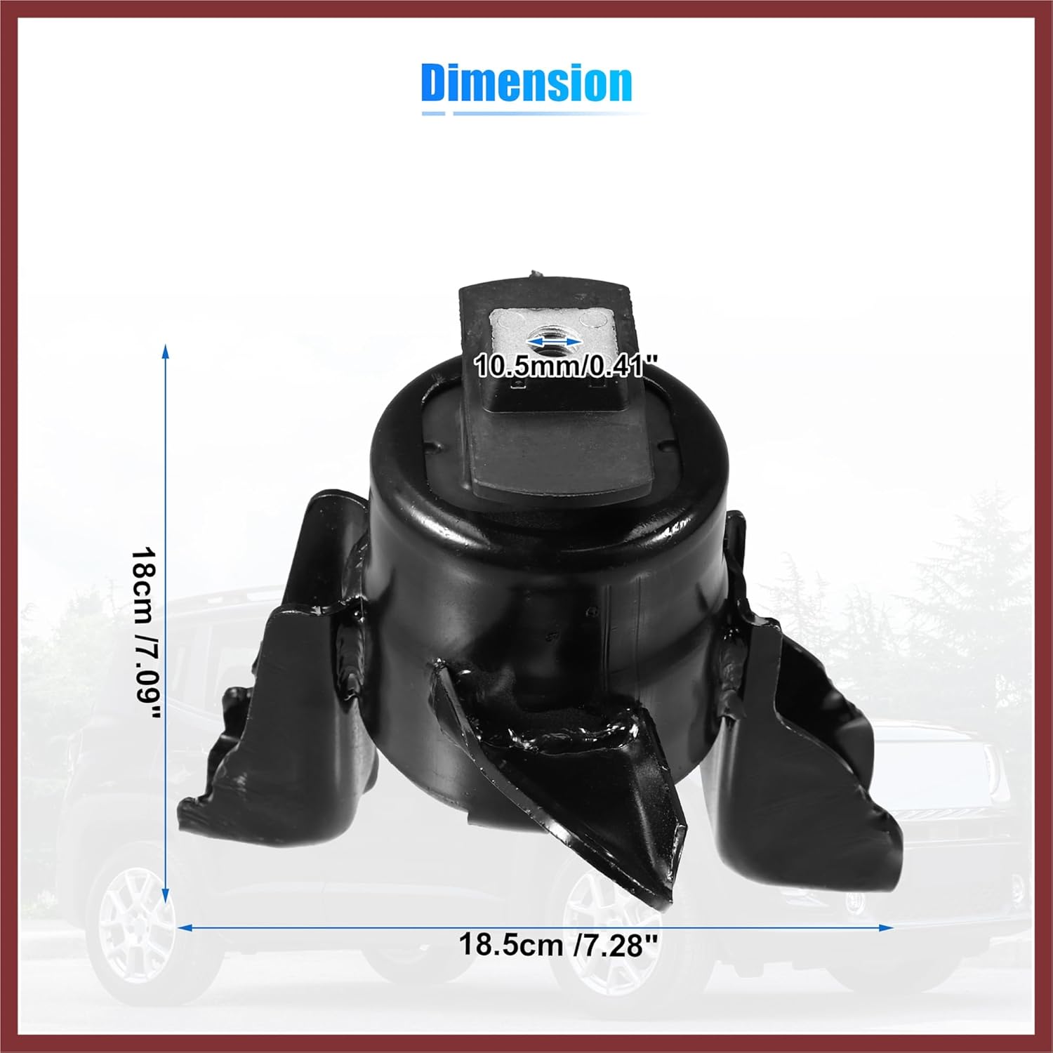 Housing Engine Motor Mount Bracket Engine Front Support No.9E5Z6038F for Ford Fusion 2010-2012 Replace Parts