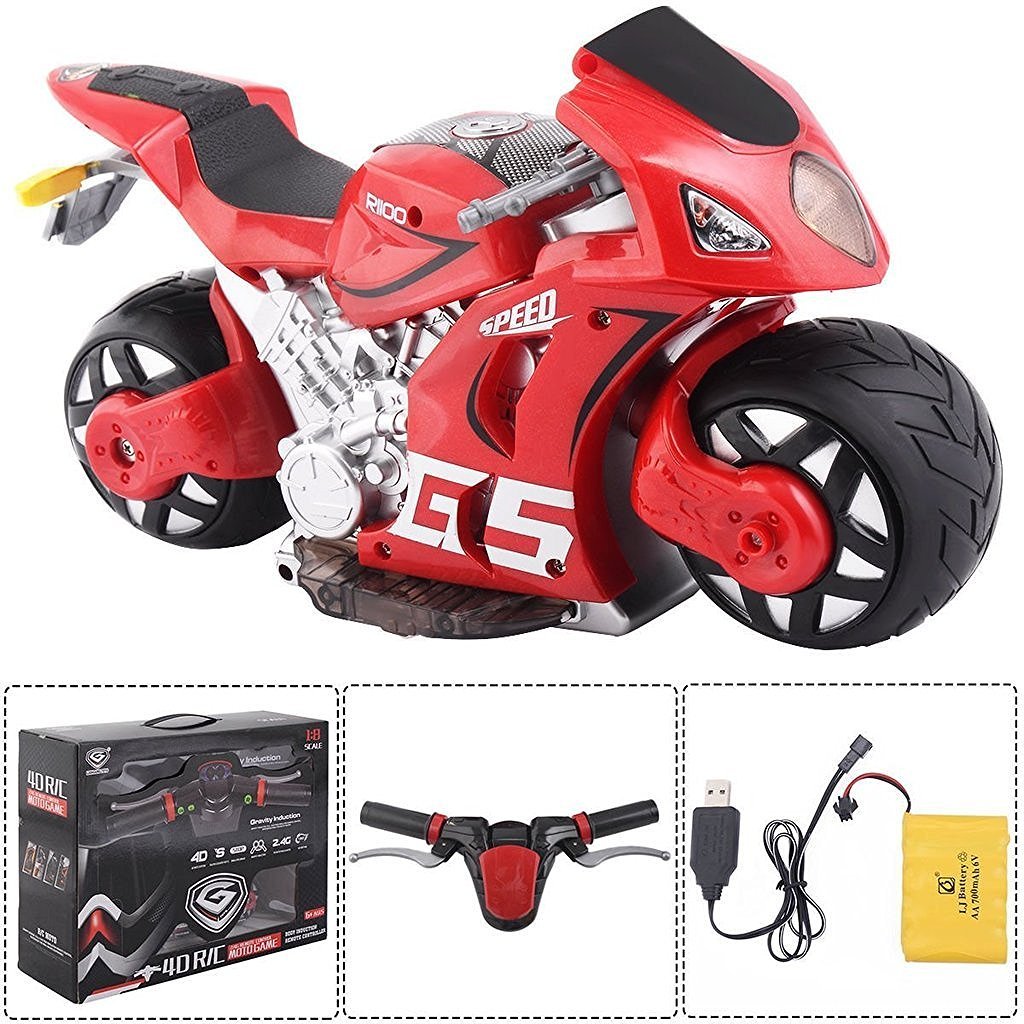 Buy AIBANI Remote Control Motorbike 4D Moto System 2.4 G Control Bike
