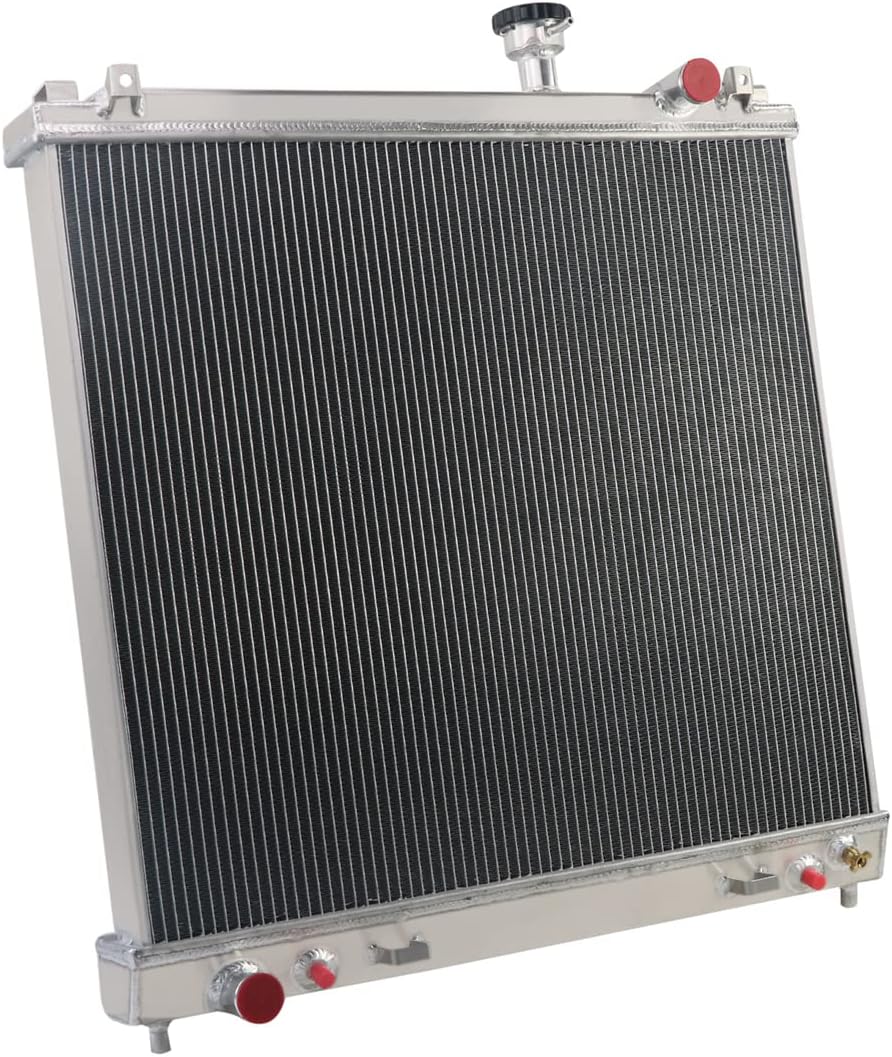 Radiator Compatible for 04-10 Infiniti QX56丨05-15 Nissan Armada, 12 Cube, 04-15 Titan 5.6L V8-3 Row Full Aluminum