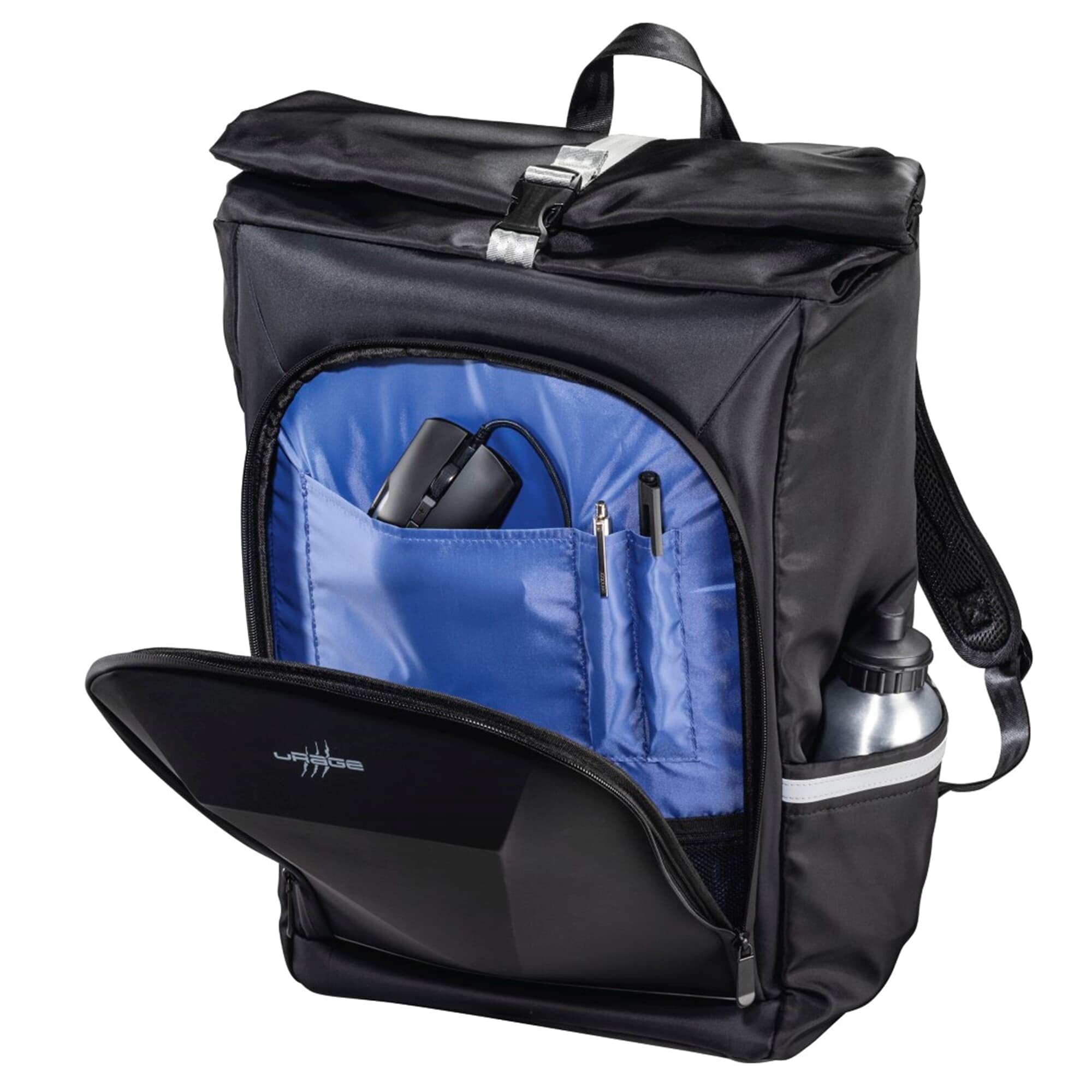 uRage Zaino da Gaming Carrier 700", Misto, Nero, Grande Capacità, Nero, Grande Capacité