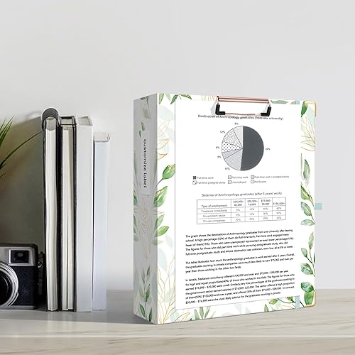 Miniatura 163 de Ospelelf Mini 3 Ring Binder, 2 Inch, Cute Pink Marble Binder for 5.5" x 8.5" with 5 Tab Dividers, File Folder Labels and Low Profile Clipboards