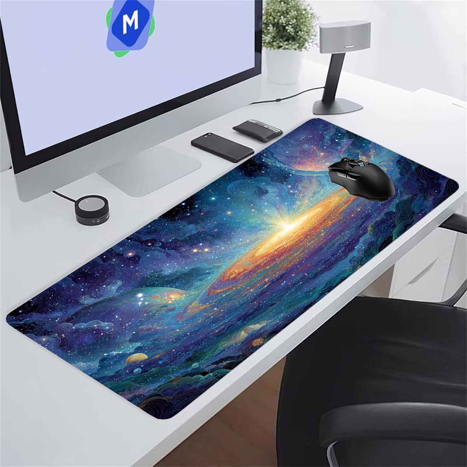 Mauspad XXL Landschaft, Gaming Mousepad 1200x600x3mm