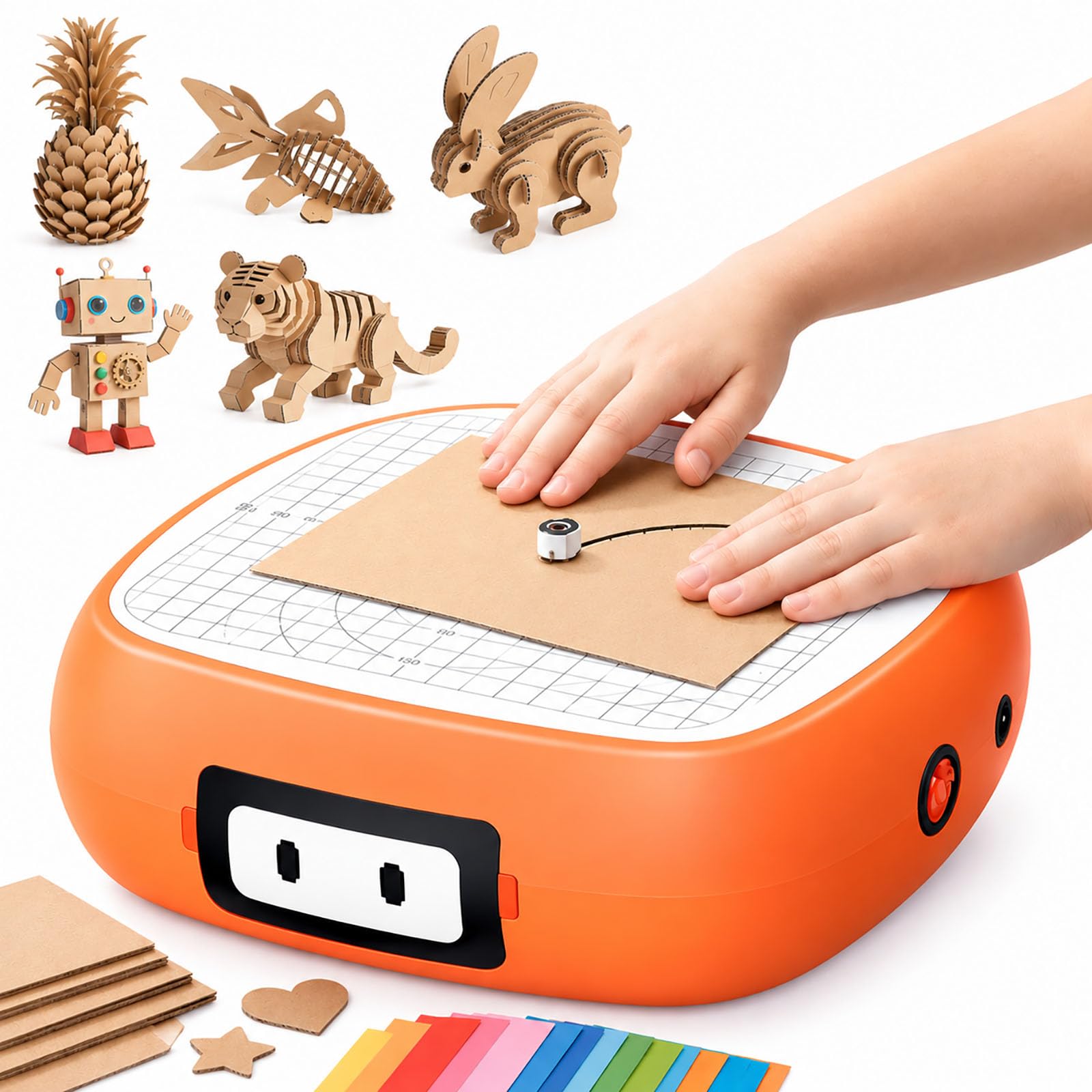 Coupe-carton électrique, outil de loisirs créatifs en papier sans lame