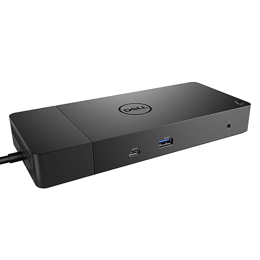 Dell Performance Dock WD19DC Docking Station with 240W Power Adapter (Provides 210W Power Delivery; 90W to Non-Dell Systems)