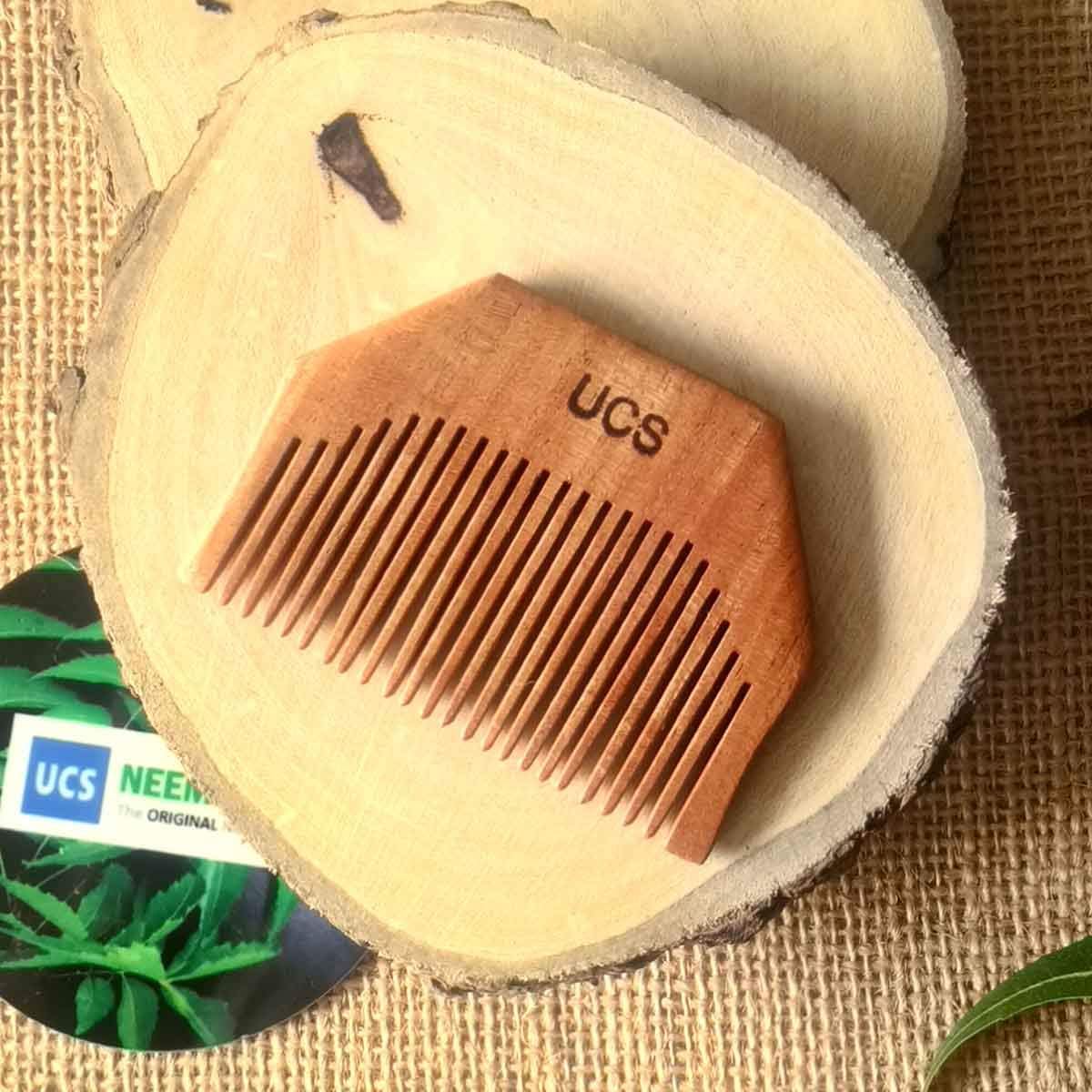 UCS Neem Wood Sikh Comb - Sikh Kangha