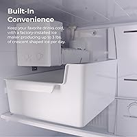 Vista 7 de Kenmore 30 in. 18.1 cu. ft. Capacity Refrigerator/Freezer with Adjustable Glass Shelving, Humidity Control Crispers, Ice Maker, ENERGY STAR