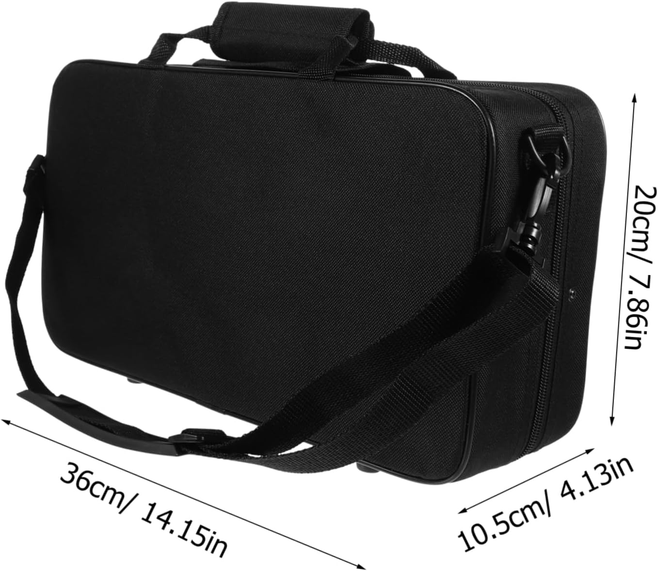 Vaguelly Clarinet Carrying Bag Portable Clarinet Storage Case for Outdoor Use Protects against Scratches and Bumps Lightweight Design for Essential Accessory for Musicians