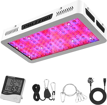 Phlizon 1500W High Power Series Plant LED Grow Light Full Spectrum Grow Lamp for Indoor Plants Greenhouse Growing Led