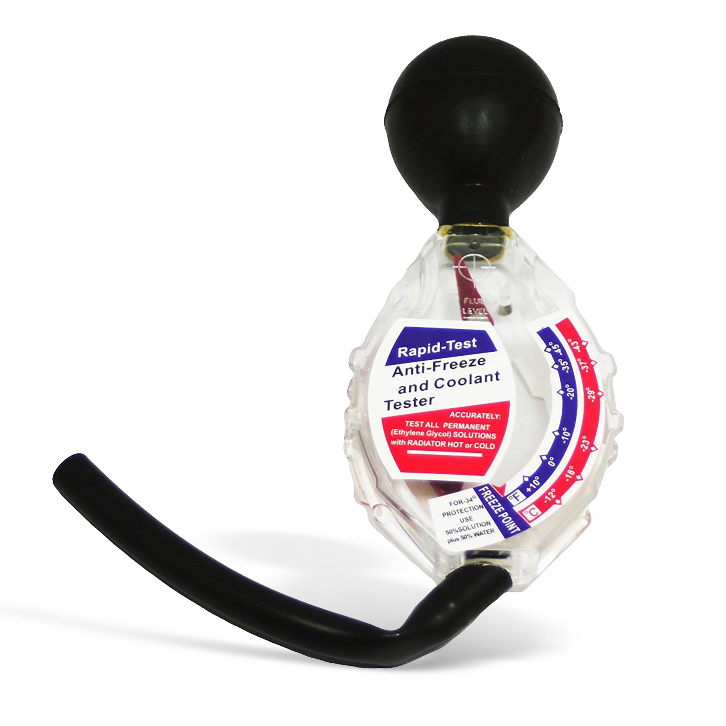 ABN | Deluxe Antifreeze and Coolant Tester Hydrometer Tester - Automotive Antifreeze Tester for Ethylene Glycol Coolant
