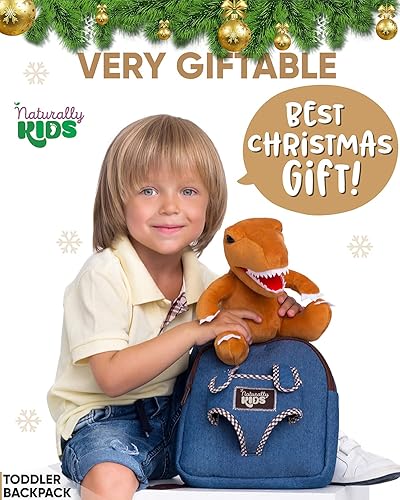 Miniatura 378 de Naturally KIDS - Juguetes de unicornio para niños y niñas de 2 a 3 años, regalos de cumpleaños, mochila de unicornio para niños pequeños 03 Unicornio