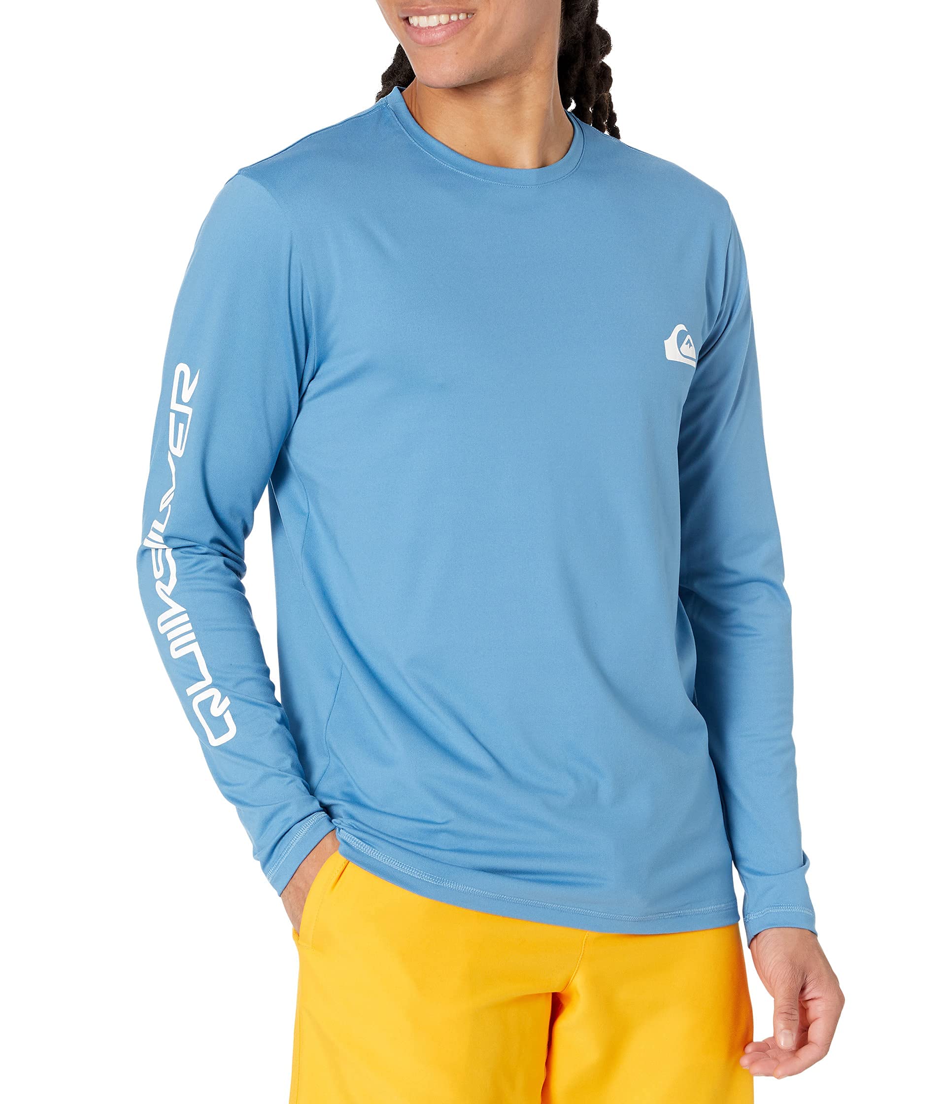 Quiksilver Omni Session Long Sleeve Rashguard Surf Shirt Maillot dermoprotecteur Homme
