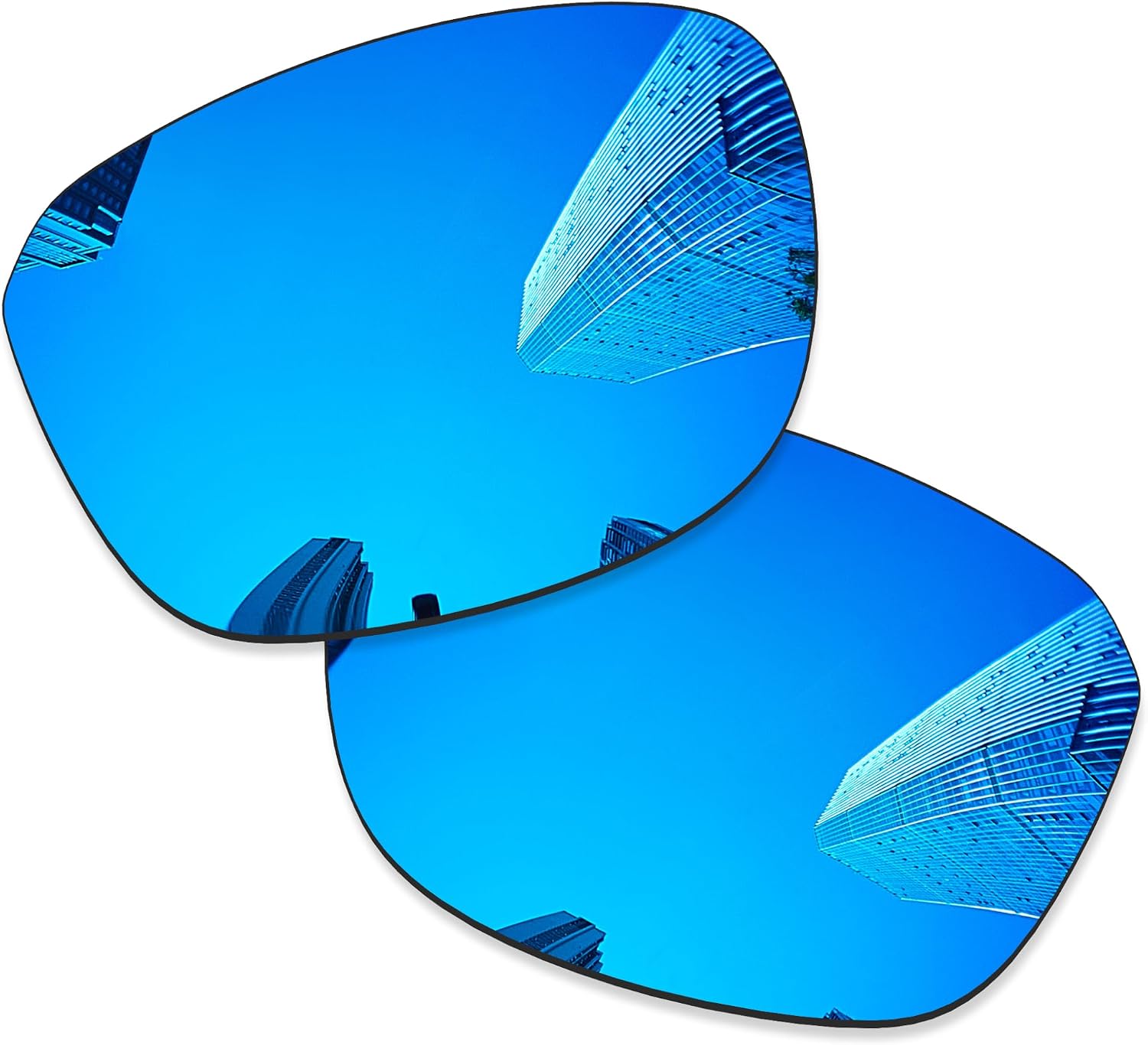 4 Pairs Ploarized Replacement Lenses for Oakley Split Shot OO9416 Sunglasses - Black + Silver Titanium + Ice Blue + Fire Red