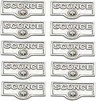 Vista 71 de Placa de interruptor de suministro para renovadores, placa de pared con acabado de latón "UPSTAIRS