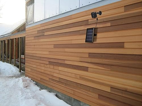 Miniatura 6 de Wasserstein Panel solar con batería interna, compatible con Blink Outdoor 34 (negro) (cámara no incluida)