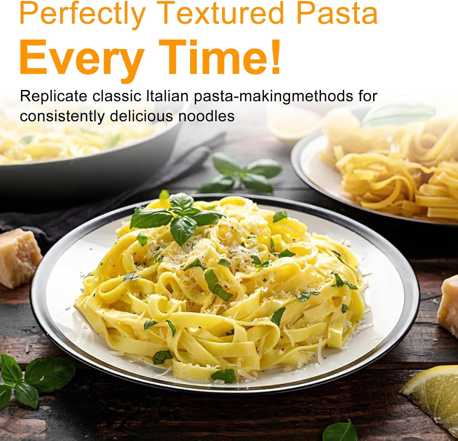 Chitarra Pasta Cutter, Traditional Italian Pasta Maker With Pasta Roller, Homemade Pasta Tools is Double-Sided, Pasta Cutter Width 0.24in