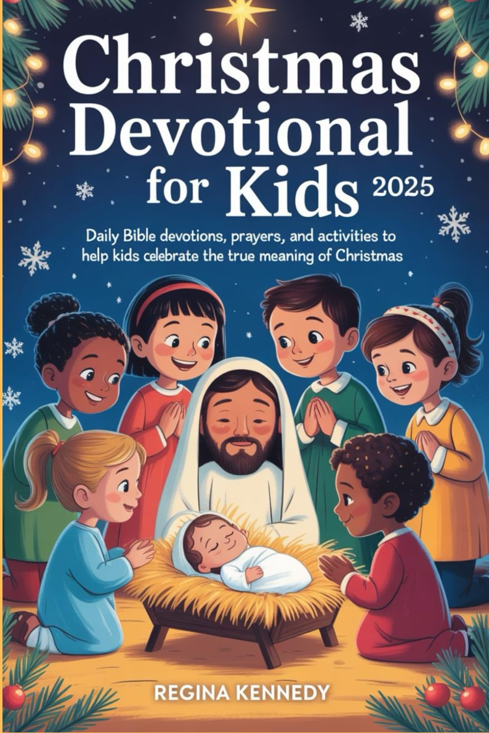 Christmas Devotional for Kids 2025: Daily Bible devotions, prayers, and activities to help kids celebrate the true meaning of Christmas