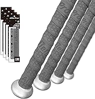 Vista 16 de ALIEN PROS - Cinta de agarre para bate de béisbol (2 agarres/4 agarres), 1.1 mm, precortada y sensación Pro – Reemplazo para agarre de bate