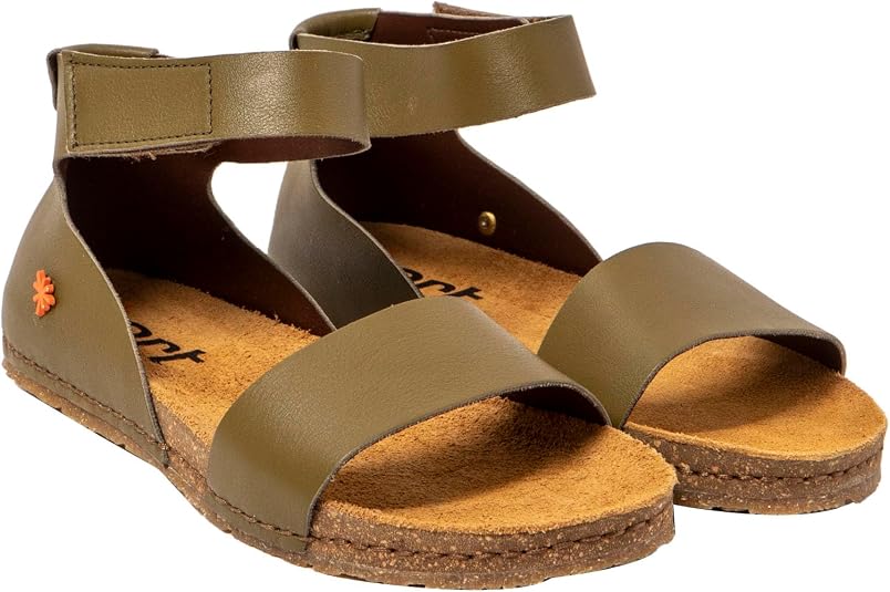 Sandales Femme ART 0382 Crète - Cuir Et Semelle Caoutchouc Liège, Confort Et Style Estival