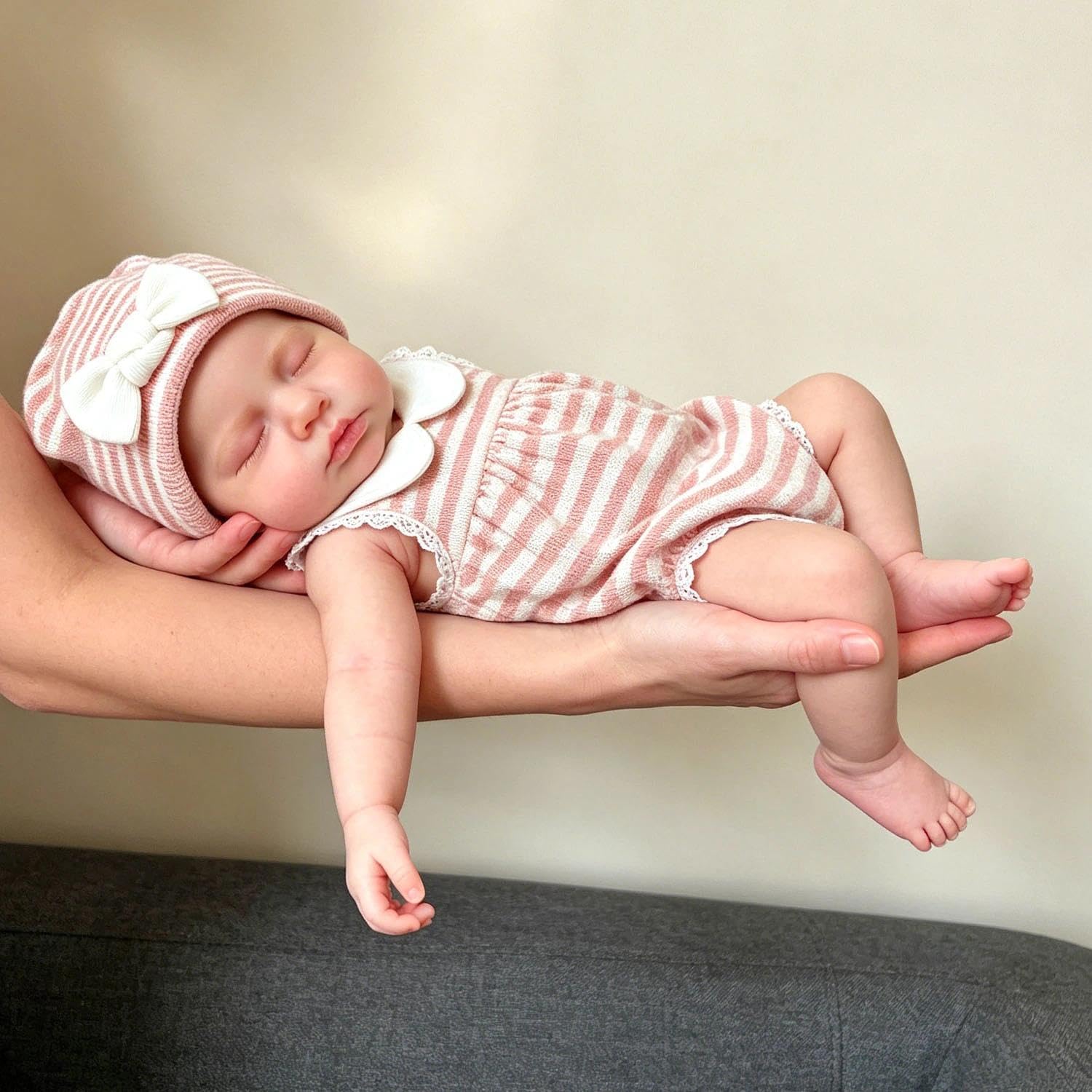 Anano Bebe Reborn Silicona Cuerpo Completo 30CM Muñecas Bebe Reborn Niña