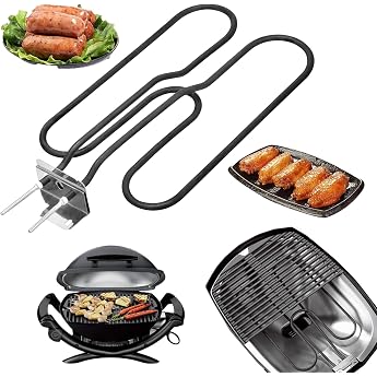 Ersatzteil Heizelement f r Weber Elektrogrill 66631 80342 80343 65620 Q140 Q1400 Serie Grill Heizelement Rostfreie St hle Heizspirale 230V 2200W