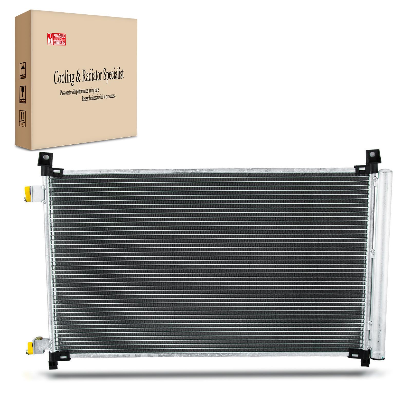 VIPDUHI AC Condenser Compatible with 2014-2020 Nissan Rogue S SL SV 2015 2017 2016 2019 2018 2.5L L4 Gas Aluminum Air Conditioning Radiator
