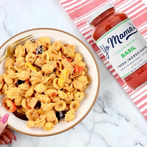 Miniatura 5 de Juego de regalo gourmet Keto y paquete de cuidado de Yo Mama's Foods  Incluye (1) salsa marinara (1) tomate albahaca y  (1) ajo asado  Bajo en